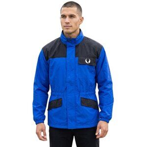 Belstaff Mens Racing Jacket Medium Full Zip Outdoors Mesh Reflective Lightweight